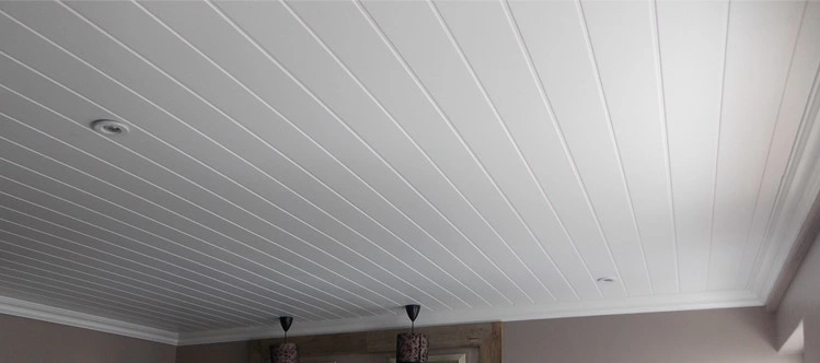 Wholesale Low Price Decorative White Color Plastic PVC Ceiling Panels