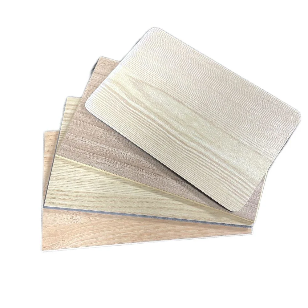 PVC Surface Wooden Finish Aluminum Composite Panel for Exterior Wall Cladding