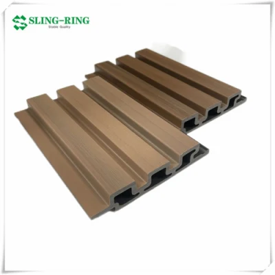 China Hot Selling Wood Plastic Composite PVC Easy Install Indoor Decoration WPC Wall Panel for Office/Ceiling/Bathroom