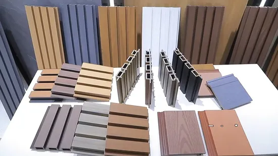 Great Wall Cladding Co Extruded Extrusion Wood Plastic Exterior Outdoor Fluted WPC PVC Wall Panel
